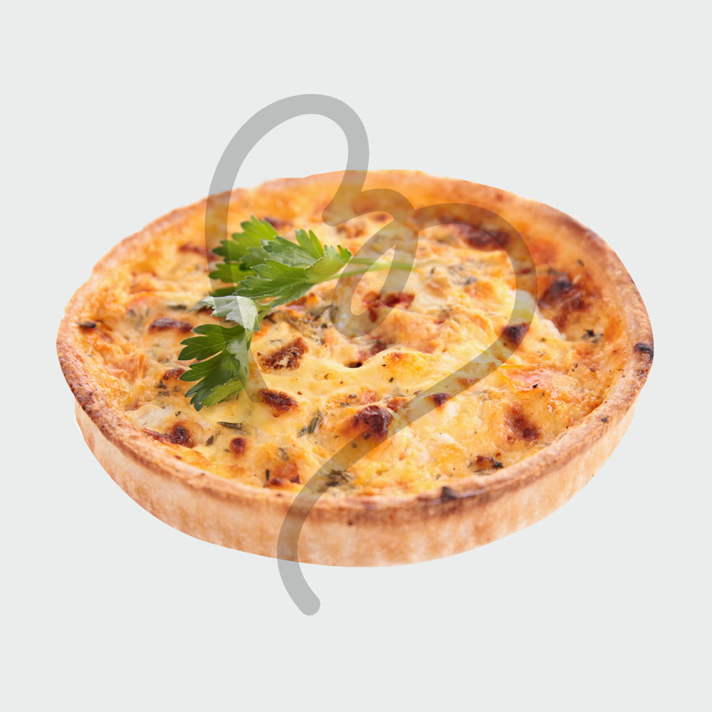 Onion & Mushroom Quiche